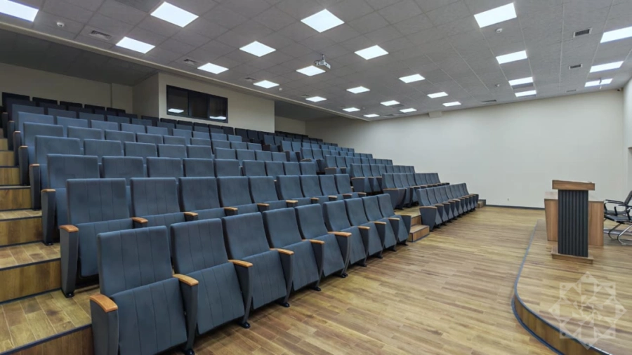 Xankəndi şəhərində yerləşən Qarabağ Universitetinin  Biznes və İqtisadiyyat Fakültəsi binasının tikintisi